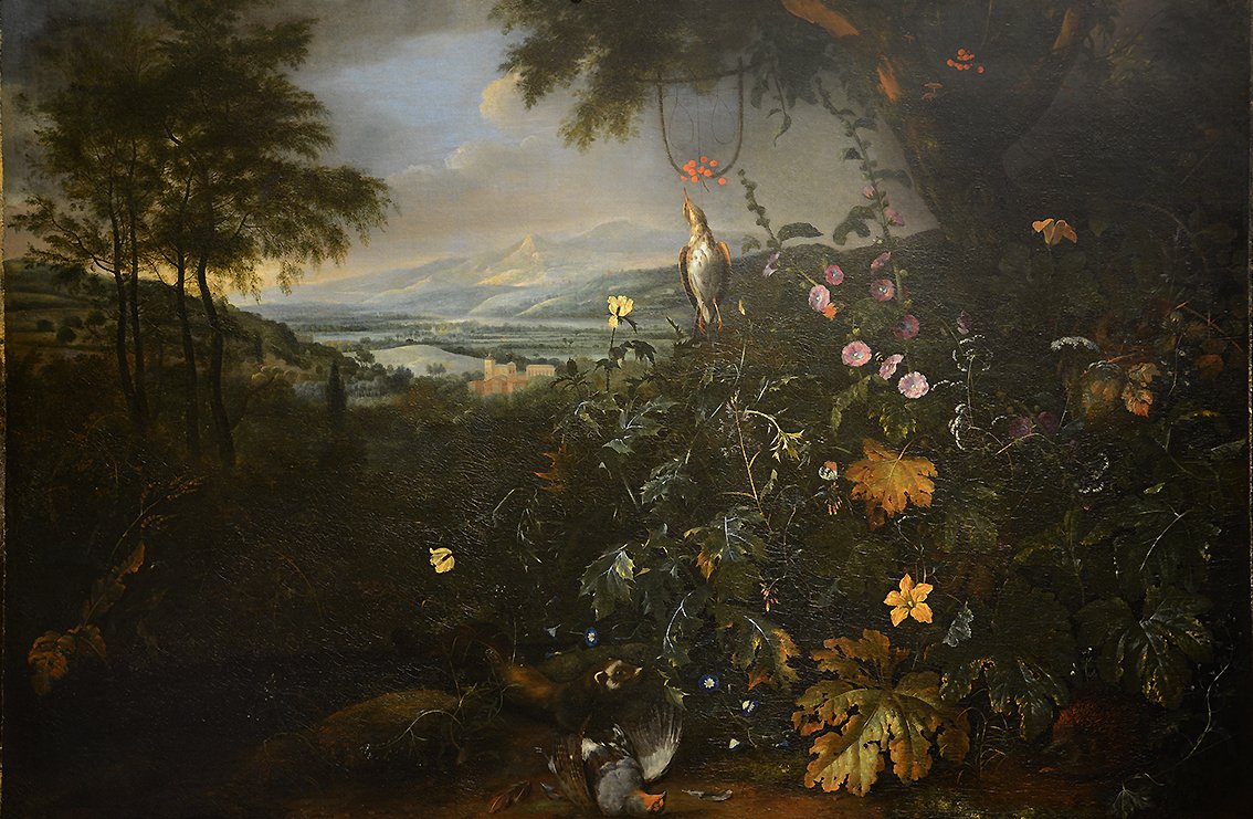 Foliage with Birds and Animals