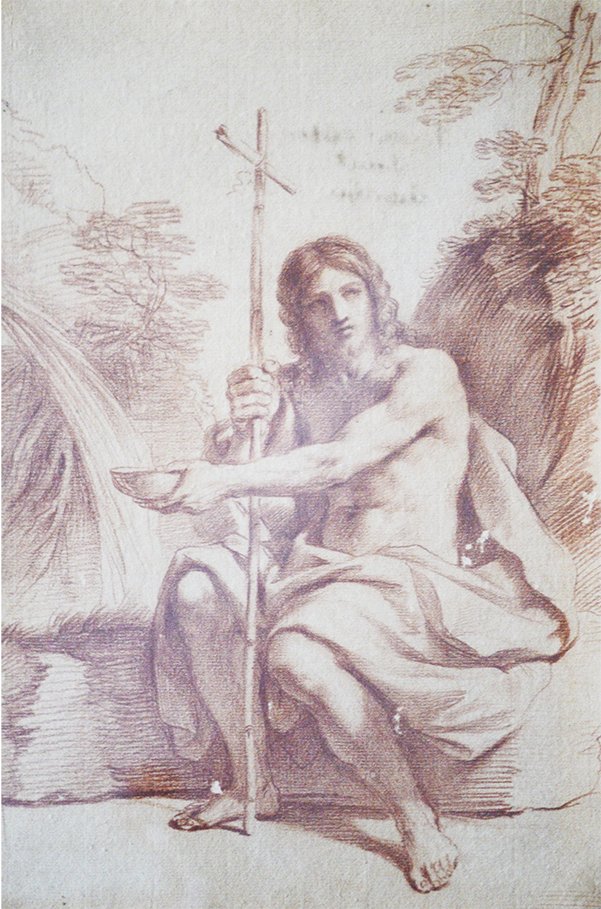 Seated Figure of St John the Baptist