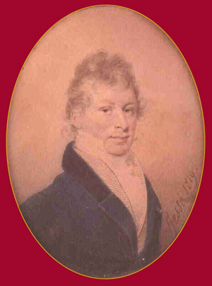 Portrait of Gentleman, Inscribed Lr Hesse 1819