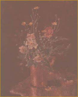 Roses and Buttercups In a Copper Jug, 1971