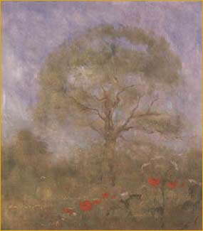 2 of Pair - Poppies By a Wood